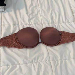 Strapless VS PINK bra